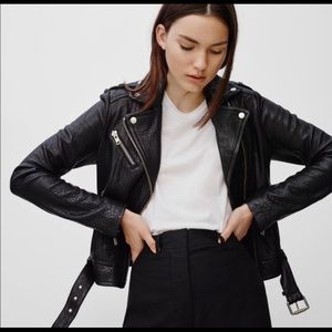 Mackage Pebbled Biker Jacket